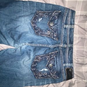 *152* Silver Suki Flap jeans!